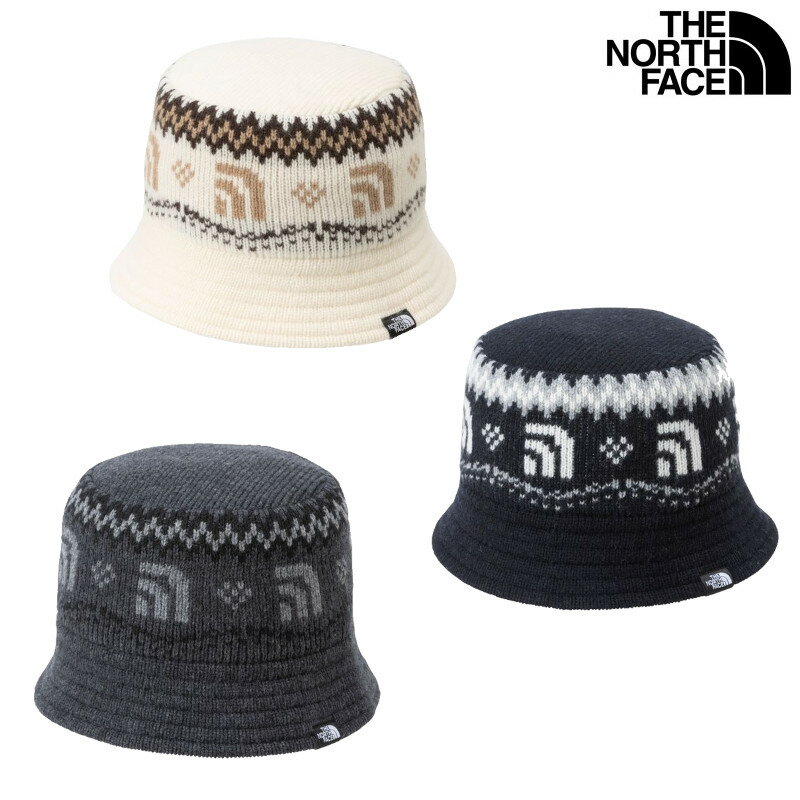 THE NORTH FACE　ザ・ノース・フェイス ハーフドームノルディックウールハット Half Dome Nordic Wool Hat NN42435 メンズ 2024AW ノースフェイス ゆうパケット(メール便)対応