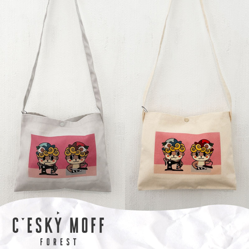 【ふるさと納税】 しんじょう君 サコッシュ 須崎市 バッグ 日用品 須崎 高知県 高知 全2色 綿100% 鞄 メンズ レディース ふるさと納税バッグ かわいい プリント 新生活 生活雑貨 生活用品 新生活応援 ふるさと納税 FO029