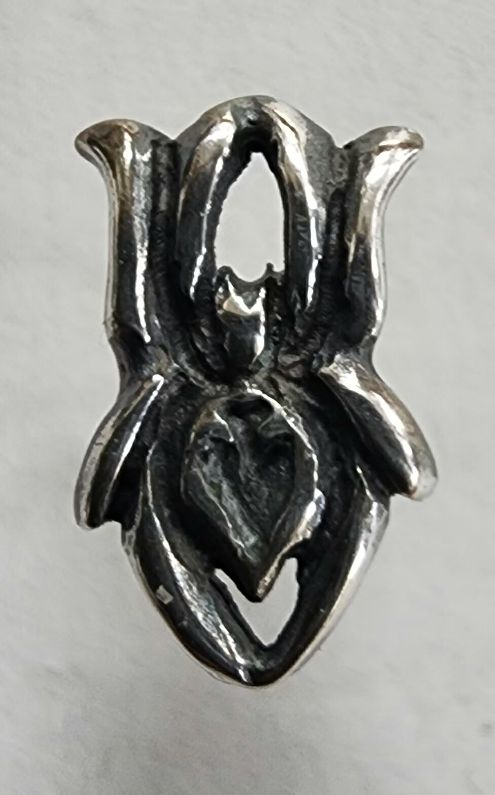 galcia EARRING "SPIDER" SILVER925 PIERCE ガルシア　シルバー　スパイダー　ピアス (P-OS013S)