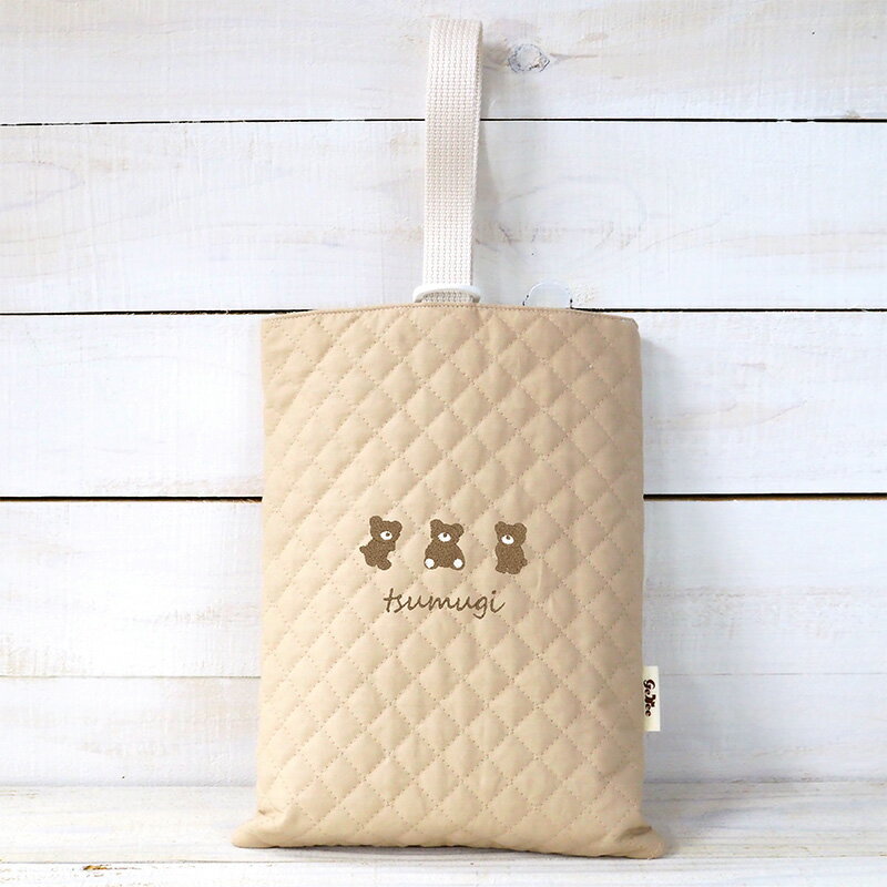 名入れ、シューズバック、スクールバック【little bear シューズバック】上履き入れ