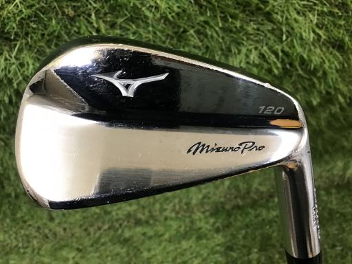 【中古】 ミズノ Mizuno Pro 120 6S アイアンセット IR 純正特注シャフト (フレックスS) メンズ 男性用 右利き 右用 Cランク ゴルフクラブ