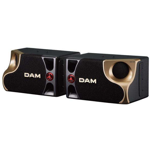 第一興商 DDS-80G バスレフ3ウェイ4スピーカー 2本1組 DAM カラオケ 正規代理店 送料無料