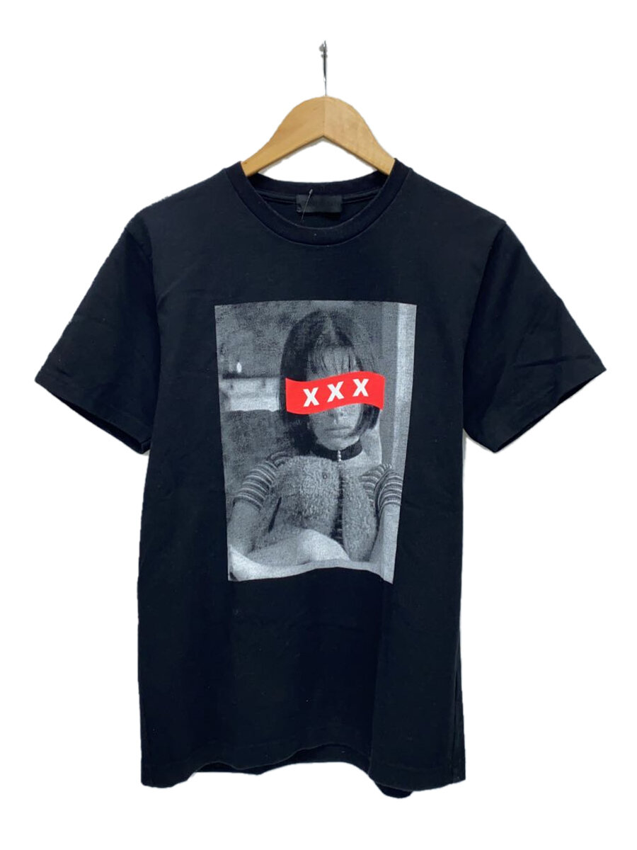 【中古】GOD SELECTION XXX◆Tシャツ/S/コットン/BLK【メンズウェア】