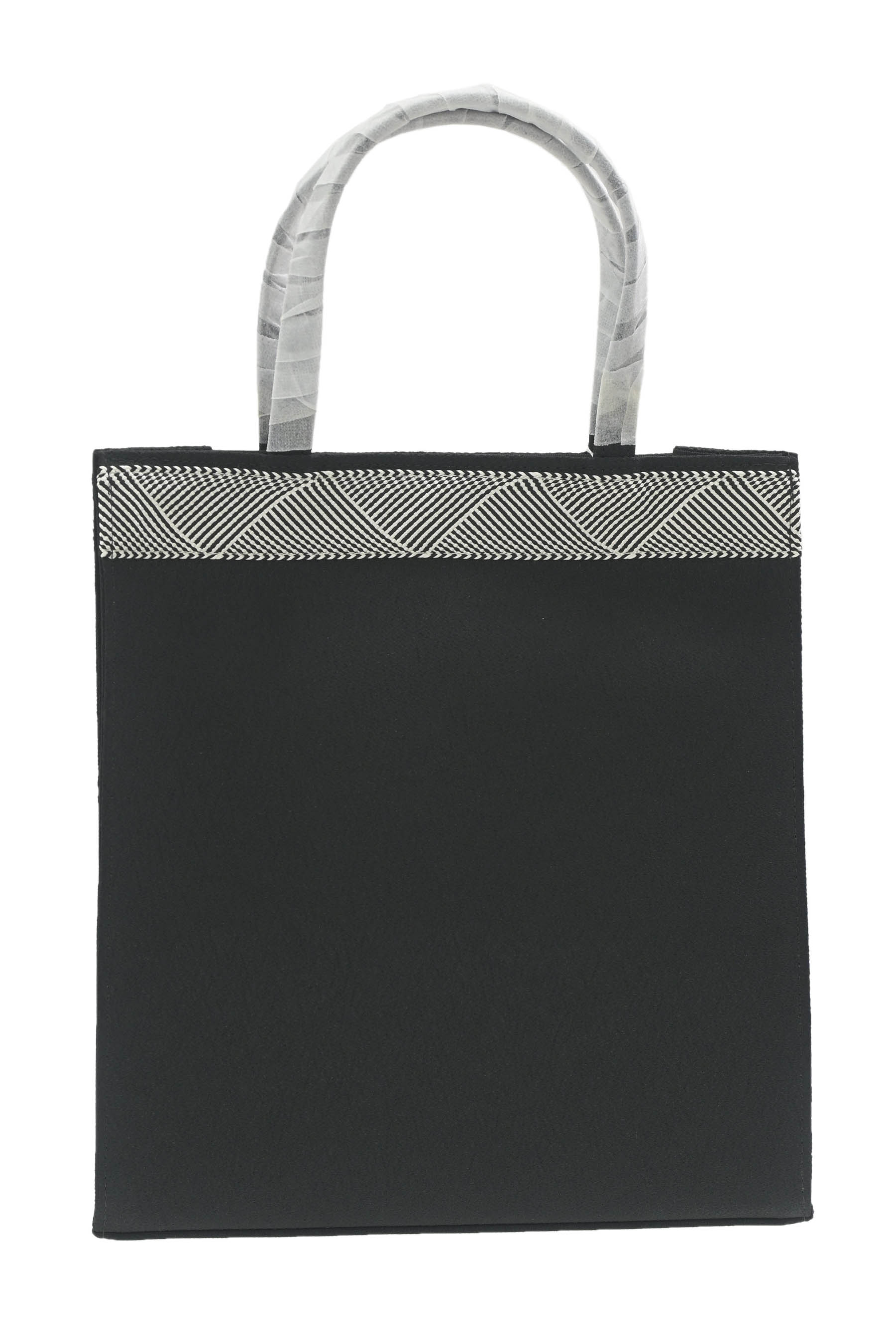 【江戸組紐・五嶋紐謹製】 組紐和装バッグ 黒（縦型）