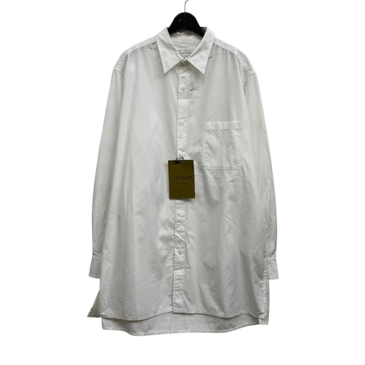 【中古】Yohji Yamamoto pour homme　シャツ ホワイト サイズ：2 【160325】（ヨウジヤマモトプールオム）