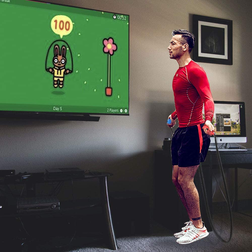 Nintendo Switchジャンプロープ チャレンジ 専用 なわとび 任天堂 Joy-Con対応縄跳び Jump rope challenge対応 ニンテンドー スイッチ ジョイコン ハンドル