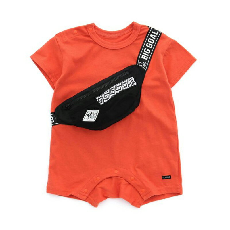 F.O.KIDS(エフ・オー・キッズ) Kid's ボディバッグ ドッキング ロンパス キッズ 70 オレンジ R232014