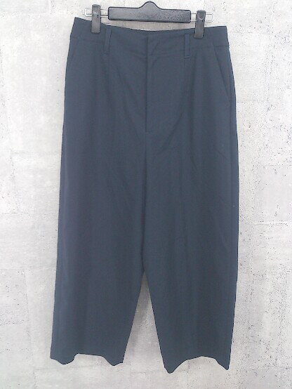 ◇ BEAUTY&YOUTH UNITED ARROWS ビューティアンドユース ワイド パンツ L ネイビー * 【中古】