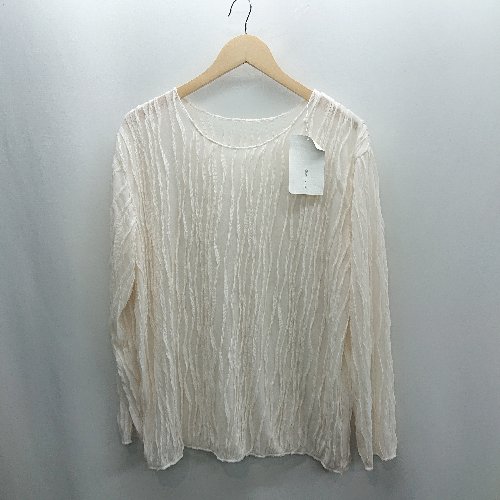 ◇ ⊂ ◎ ●未使用● Classical Elf クラシカルエルフ 長袖 カットソー サイズM アイボリー レディース E 【中古】