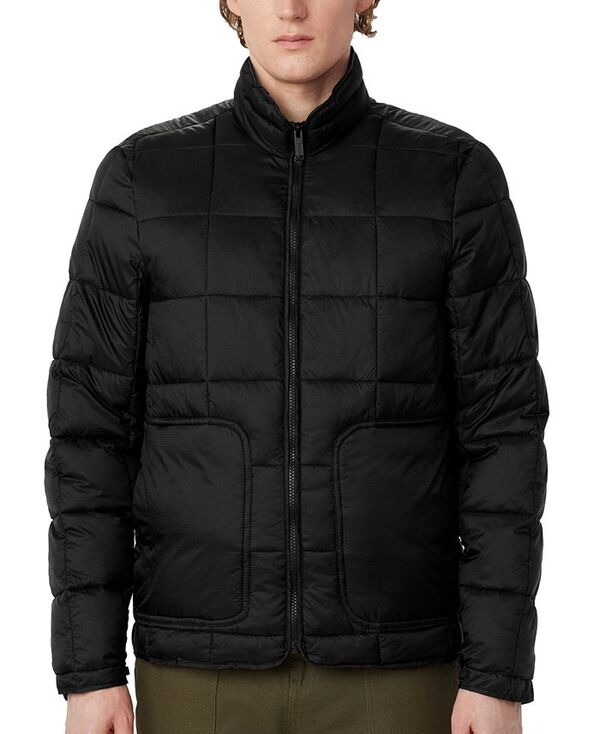 【送料無料】 フランクアンドオーク メンズ ジャケット・ブルゾン アウター Men's Packable Zip-Front Puffer Coat Black