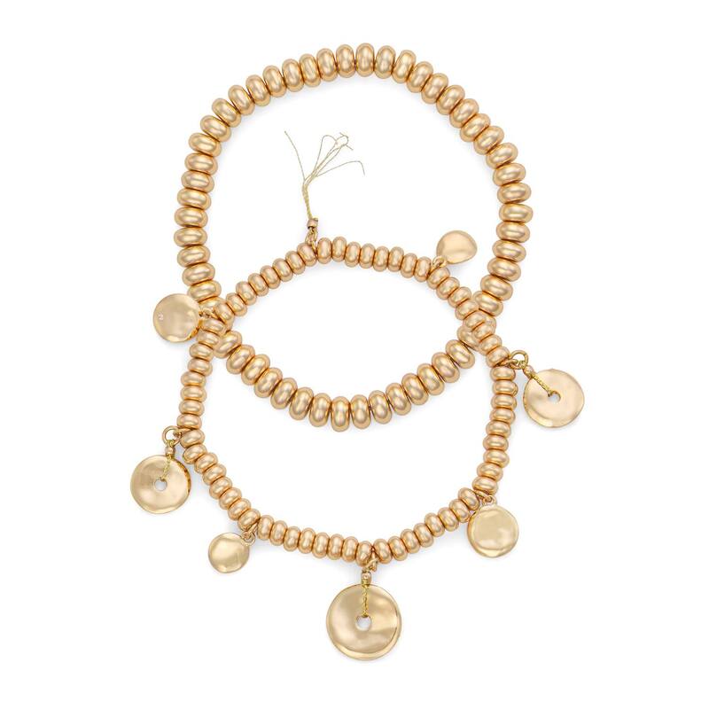 【送料無料】 ネーピア レディース ブレスレット・バングル・アンクレット アクセサリー Napier Gold Tone 2-Piece Glitzy Bracelet Set Gold Tone