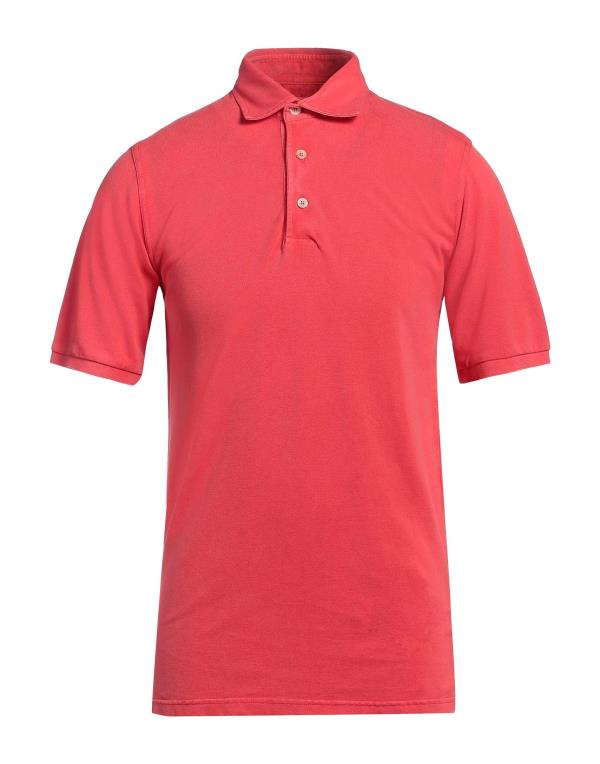 【送料無料】 フェデーリ メンズ ポロシャツ トップス Polo shirt Coral