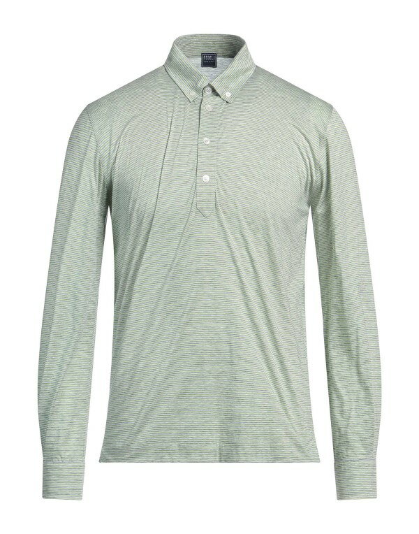 【送料無料】 フェデーリ メンズ ポロシャツ トップス Polo shirt Light green