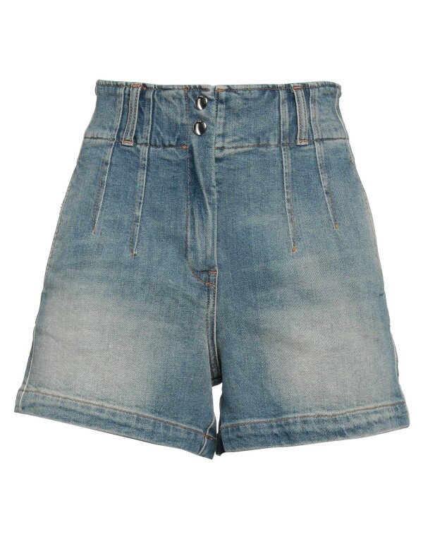 【送料無料】 イロ レディース ハーフパンツ・ショーツ デニムショーツ ボトムス Denim shorts Blue