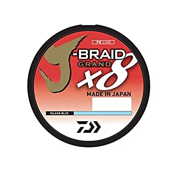 【中古】【輸入品・未使用】Daiwa J-Braid Grand X8 3000ヤード スプール 釣り糸 80 lb