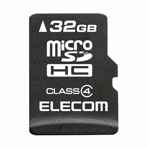 LAN デジタル パット 情報 スタンド ケース ルーター 周辺 スマホ パーツ アクセサリー デジタル関連 | エレコム microSDHCカード データ復旧サービス付 Class4 32GB MF-MSD032GC4R