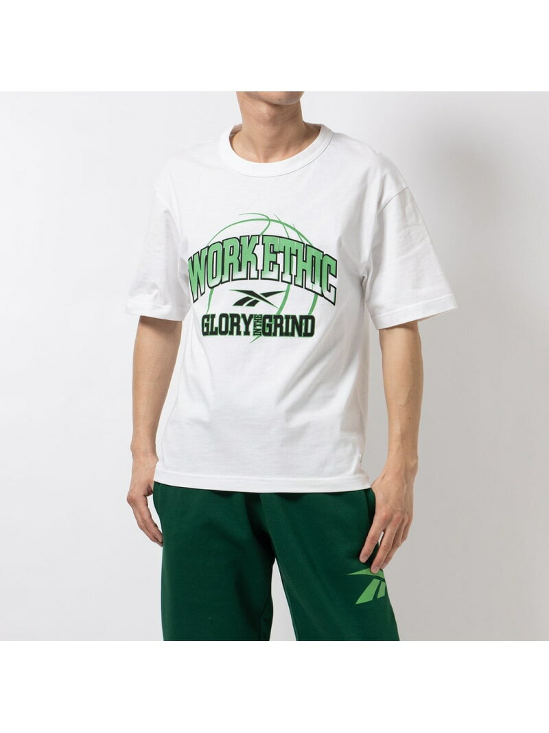 【SALE／59%OFF】Reebok バスケットボール ワーク エシック Tシャツ / CL BASKETBALL WORK ETHIC TEE リーボック トップス カットソー・Tシャツ ホワイト【RBA_E】