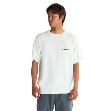 クイックシルバー（Quiksilver）（メンズ）DISCONNECT MALL ST 半袖プルオーバー 25SPQST251020WHT