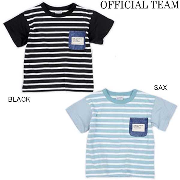 オフィシャルチームOFFICAL TEAMボーダーポケットTシャツS160M170L1801123421M