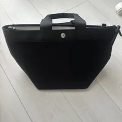 舟形 トートバッグブラック