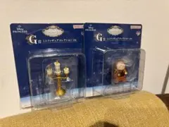 一番くじ ディズニー プリンセス G賞 ミニフィギュア 2種セット