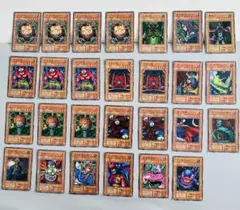 遊戯王 旧カード　効果モンスターカード　まとめ 27枚 型番表記なし