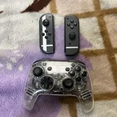 Nintendo Switch 背面ボタン付きクリアコントローラーJoy-Con