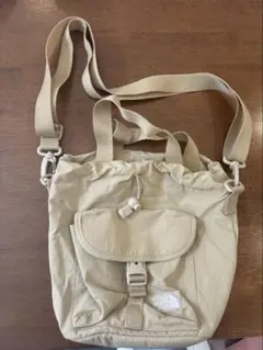 ノースフェイス　巾着型　ショルダーバッグ