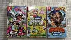 ニンテンドーSwitchソフト3点セット