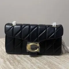 COACH タビー ショルダー バッグ26 CP150 ブラック 新品