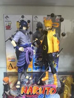NARUTO 一番くじ　初版ナルト&サスケ