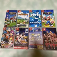 Switchソフトまとめ売り8本セット