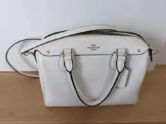 COACH 2way ショルダーバッグ ホワイト