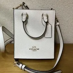 COACH 2WAY ショルダーバッグ ホワイト