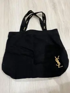 YSL ブラックトートバッグ キャンバス