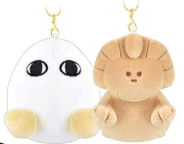 【全品　送料無料！】　オリジナル　ニコぬいキーホルダーメジェド×スフィンクス　キーリング　チャーム　ぬいぐるみ　人形　ドール　マスコット　お揃い　ペア　友達　フレンズ　雑貨　グッズ　かわいい